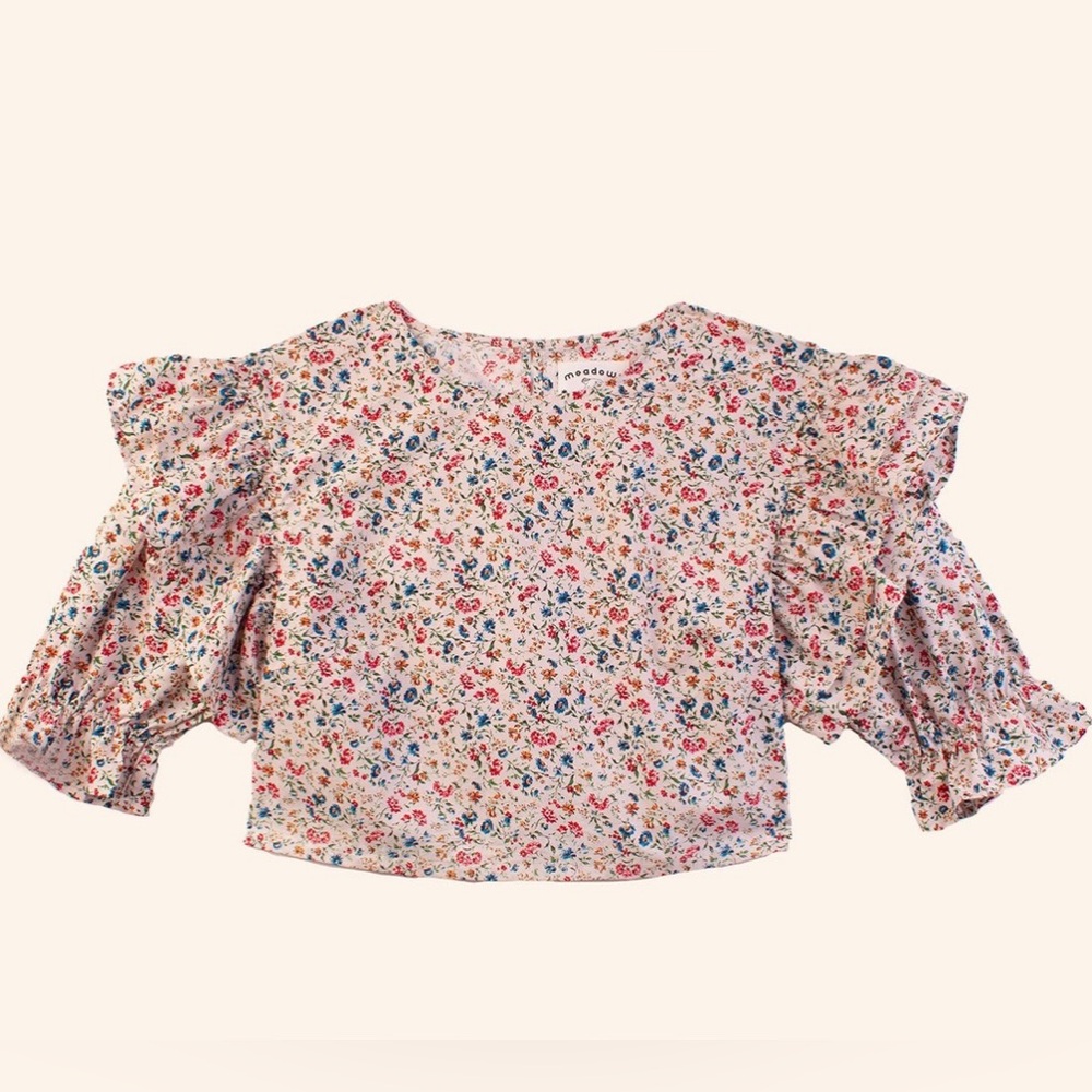 Meadows Bergenia Top Multi Ditsy